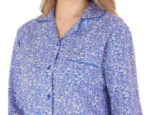 Slenderella Ladies Ditsy Floral Jersey Pyjamas Set (3 Colours)