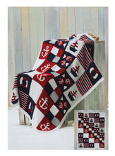 Load image into Gallery viewer, James Brett Double Knit Pattern – Children’s Nautical Blanket (JB870)