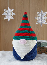 Load image into Gallery viewer, King Cole Christmas Crochet Book 9 Festive Gonk Character Toy Decorations