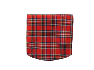 Tartan Pair of Arm Caps or Chair Back (5 Colours)