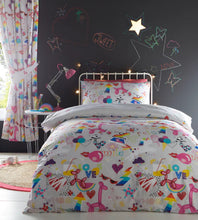 Load image into Gallery viewer, Sketch Single Duvet Set