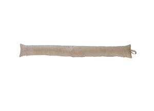 Chenille Extra Long Draught Excluder (Natural)