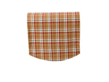 Load image into Gallery viewer, Poly Wool Checked Round Arm Caps or Chair Backs (Various Colours)