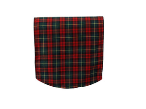 Tartan Pair of Arm Caps or Chair Back (5 Colours)