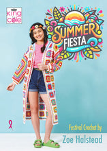 Load image into Gallery viewer, King Cole Women’s Crochet Pattern Booklet – Summer Fiesta by Zoe Halstead