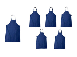 Cotton Bib Apron 22" x 35" (Pack of 1 or 5)