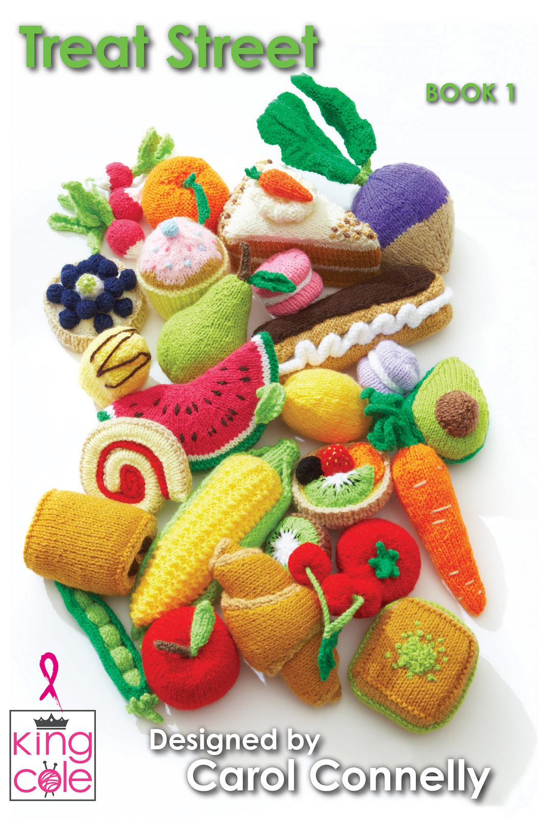 King Cole Treat Street Knitting Book 1 by Carol Connelly