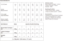 Load image into Gallery viewer, UKHKA 190 Double Knitting Pattern - Baby Cardigans &amp; Sweater