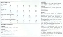 Load image into Gallery viewer, UKHKA 219 Double Knit Knitting Pattern - Baby Sweater Slipover &amp; Hat