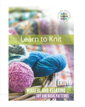 Load image into Gallery viewer, UKHKA Learn To Knit Booklet