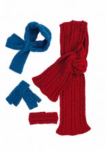Load image into Gallery viewer, Double Knit &amp; Aran Knitting Pattern for Winter Accessories (UKHKA 148)