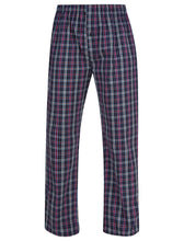 Load image into Gallery viewer, Walker Reid Yarn Dyed Cotton Traditional Check Pyjamas (Navy or Red)