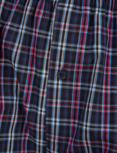 Load image into Gallery viewer, Walker Reid Yarn Dyed Cotton Traditional Check Pyjamas (Navy or Red)