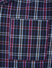 Load image into Gallery viewer, Walker Reid Yarn Dyed Cotton Traditional Check Pyjamas (Navy or Red)