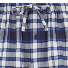 Load image into Gallery viewer, Walker Reid Mens Blue Check Pyjama Bottoms (Small - XXXL)