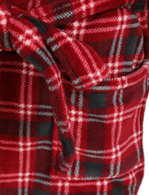 Load image into Gallery viewer, Walker Reid Mens Checked Fleece Bed Jacket