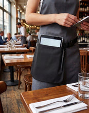 Load image into Gallery viewer, Black Adjustable Waist Pouch with Deep Pocket Waiter,Hairdressing or Money Belt Bag (Packs of 1, 5 or 10)