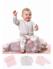 Load image into Gallery viewer, Wendy Peter Pan Baby 4ply Knitting Pattern - Cardigan &amp; Blanket (PP035)