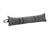 Load image into Gallery viewer, Brushed Check Fabric Draught Excluder (3 Colours)