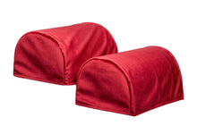 Load image into Gallery viewer, Velvet Round Arm Caps or Chair Backs