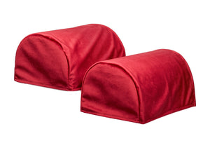Velvet Round Arm Caps or Chair Backs