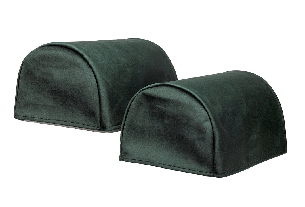 Velvet Round Arm Caps or Chair Backs