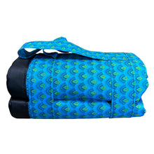 Load image into Gallery viewer, African Shweshwe Fabric Handmade Picnic Blanket (135cm x 185cm)