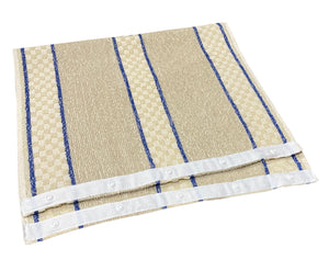 Striped Cotton Roller Towel with Press Studs - 38cm Hanging Length (2 Colours)