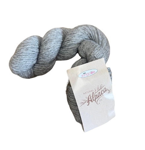 King Cole Natural Alpaca DK Wool 50g Skein (Platinum 4325)