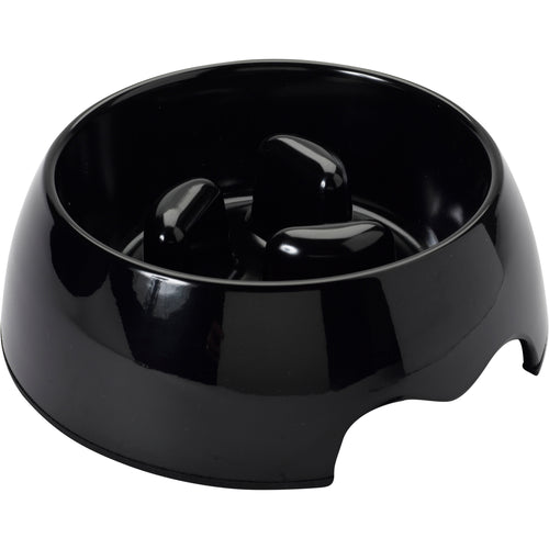 Petface Anti Gulp Non Slip Dog Bowl - Small to Large (Black or Pink)