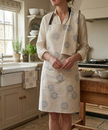 Cotton Apron & Tea Towel Matching Set 64cm x 81cm