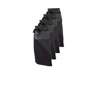 Load image into Gallery viewer, Pack of 5 Black Polycotton Waist Aprons with Denim Pocket (2 Lengths)