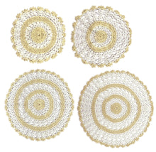 Load image into Gallery viewer, Arran Round Crochet Doilies - Pack of 6 (4 Sizes)