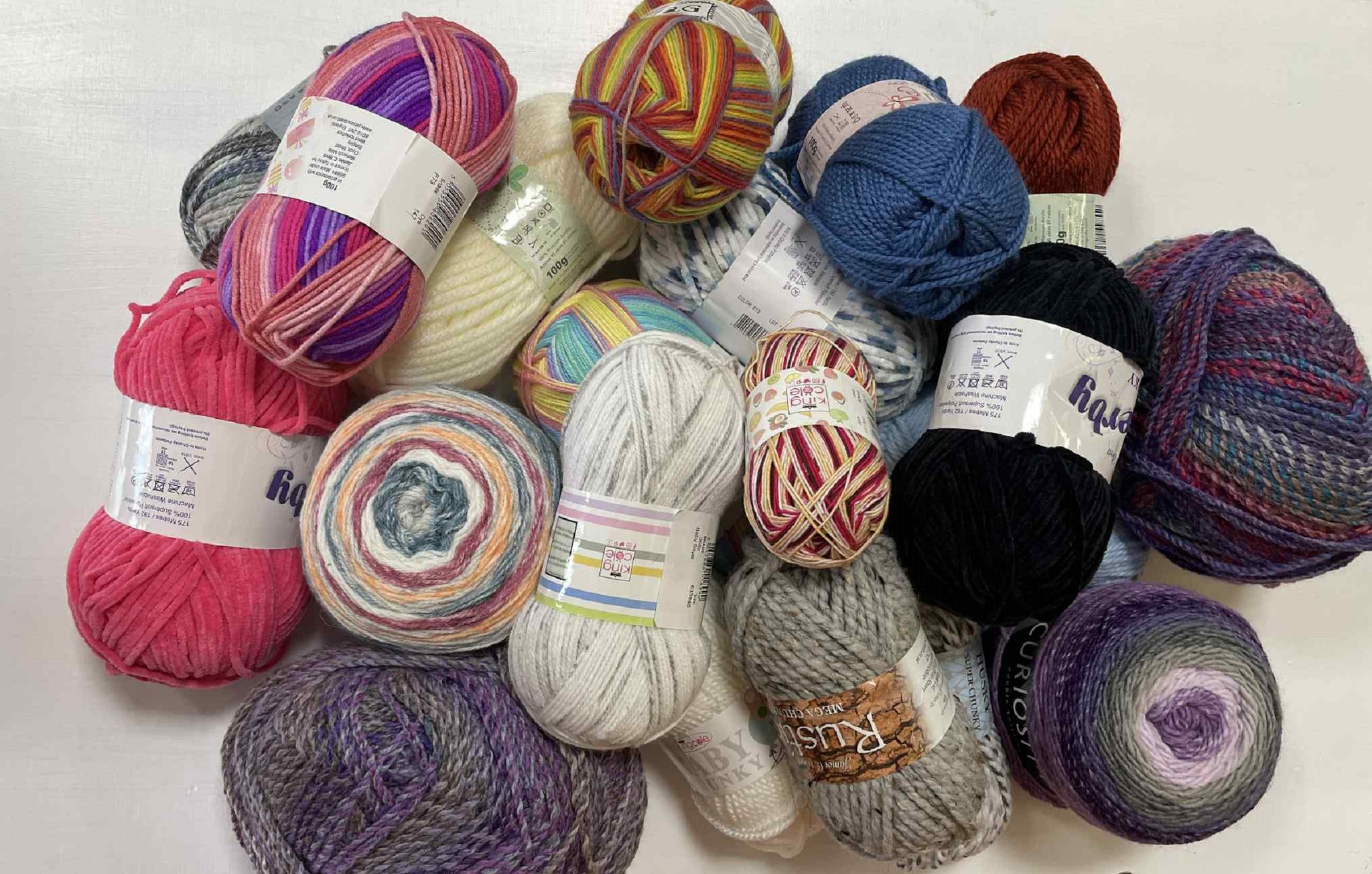 Yarn Collection Box MEGA Yarn Mystery Box Bundle 2KG – 5KG – Mill Outlets