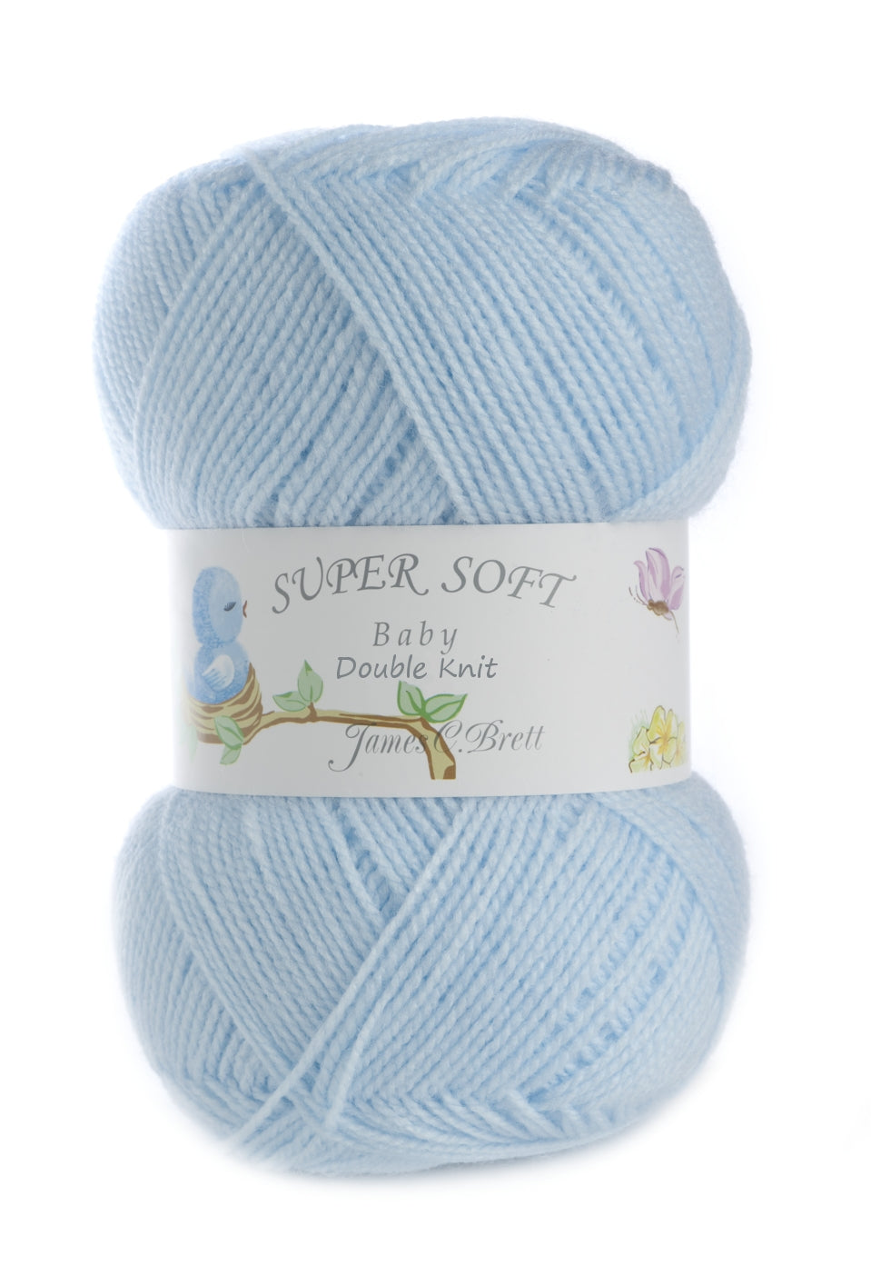 James Brett 100% Acrylic Baby Double Knit Yarn 400g (Various Colours)