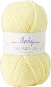 James Brett Baby Shimmer Double Knitting Yarn 100g (Various Shades)