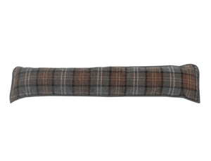Balmoral Check Chenille Draught Excluder (4 Colours)