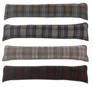Balmoral Check Chenille Draught Excluder (4 Colours)