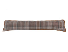 Load image into Gallery viewer, Balmoral Check Chenille Draught Excluder (4 Colours)