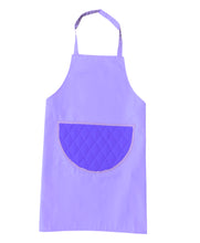 Load image into Gallery viewer, Cotton Bib Apron with Contrasting Quilted Pocket (2 Colours)