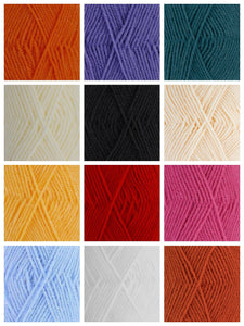King Cole Big Value DK Double Knit Yarn 50g (Various Shades)