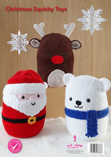 Load image into Gallery viewer, King Cole Christmas Crochet Book 9 Festive Gonk Character Toy Decorations