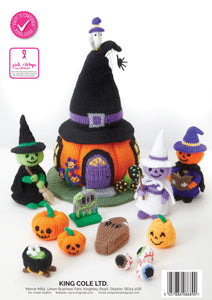 King Cole Halloween Knitting Pattern Book 3: Season of the Pumpkins