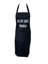 Load image into Gallery viewer, Novelty “Diet starts tomorrow” Apron (2 Colours)