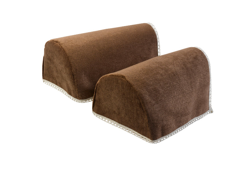 Chenille Rounded Arm Caps or Chair Backs (Various Colours and Sizes)