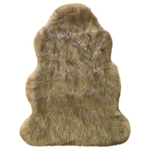 Load image into Gallery viewer, Extra Thick Soft Acrylic Luxury Faux Fur Sheepskin Rug 90cm x 90cm (2 Colours)