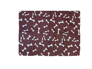 Dog Pillow/Mattress Bone Replacement Cover (Samples)