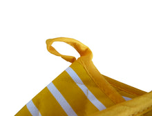 Load image into Gallery viewer, Butchers Stripe Printed Cotton Bib Apron or Double Oven Glove (4 Colours)