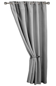 Cali Eyelet Door Curtain Self Lined & Blackout (5 Colours)