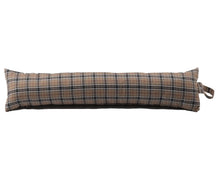 Load image into Gallery viewer, Caramel Thompson Tartan Check Draught Excluder (4 Sizes)